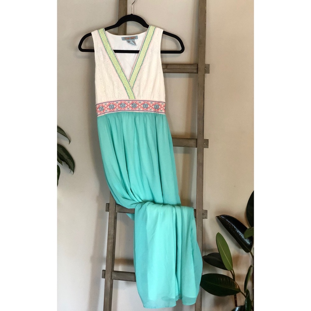 V neck maxi